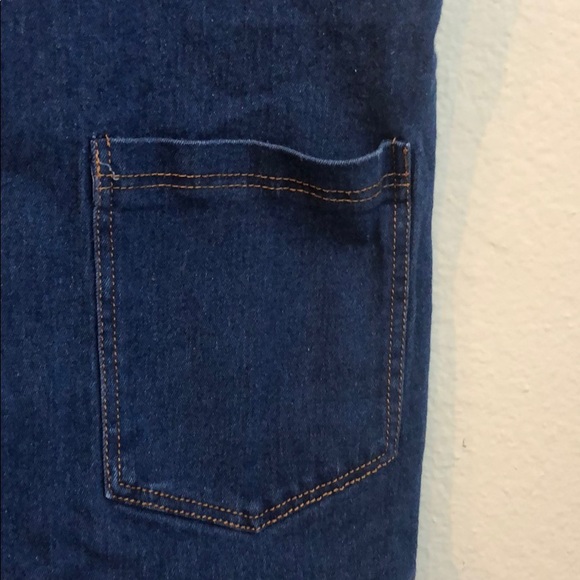 PRETTY LITTLE THING Denim Overall Dress w/ Pockets - Picture 2 of 9